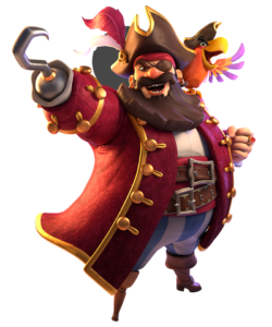 CaptainsBounty PiratewithParrot CaptainsBounty PiratewithParrot